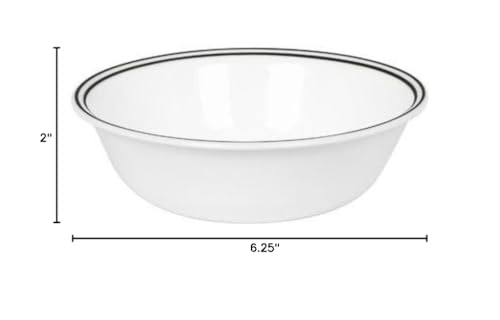 Livingware 18 oz. City Block Soup/Cereal Bowl Set of 6