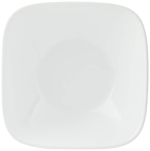 Corelle Vitrelle 1-Qt Serving Bowl, Large Serving Bowl, Square Serving Trays