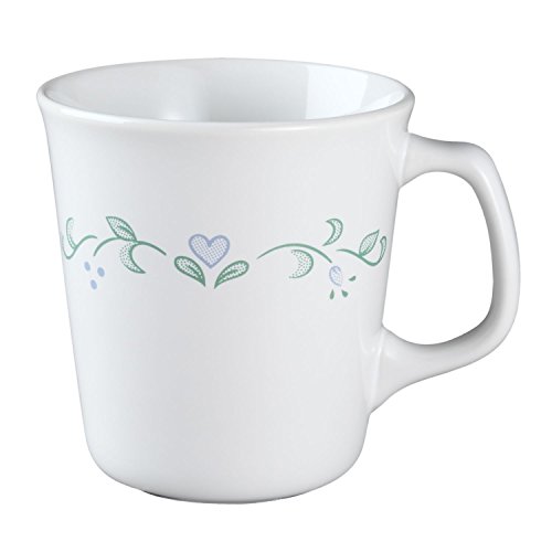 Corelle Country Cottage 8 oz Stoneware Mug Set (4pcs)